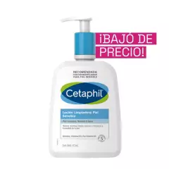 CETAPHIL - Cetaphil Limpiador Liquido Piel Sensible X 473 Ml