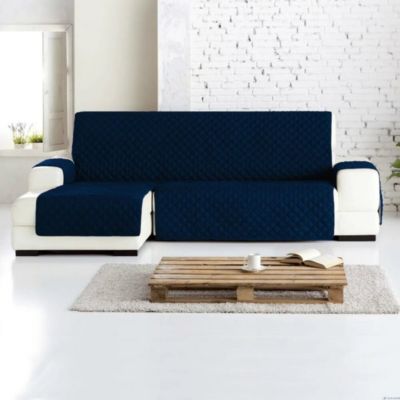 Funda cojín 50X50 azul gris sofá, cama, sillón AZUL GRIS PESTAÑA