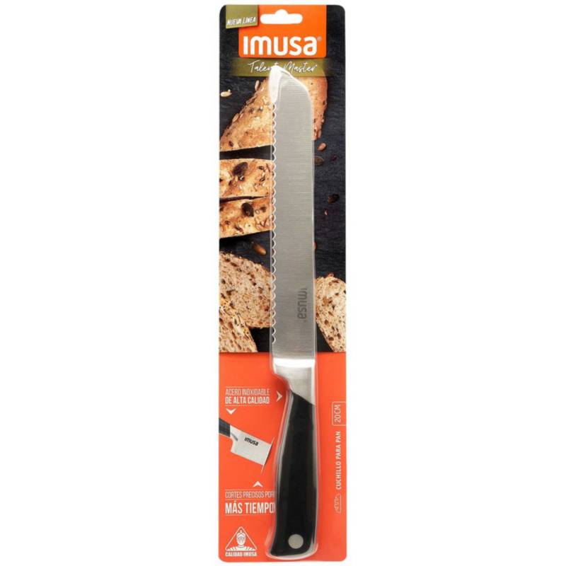 Cuchillo para Pan IMUSA 20 cm Talent Master