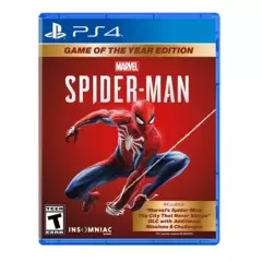 SONY - Spiderman Game of The Year Edition PS4