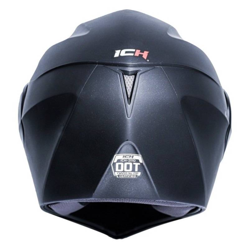 2 cascos para moto ich 3110 abatible certificado negro mate talla XL-XL ICH