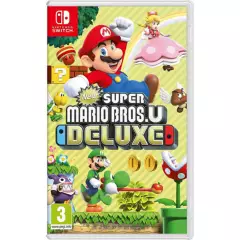 NINTENDO - New Super Mario Bros U Deluxe Nintendo Switch Juego