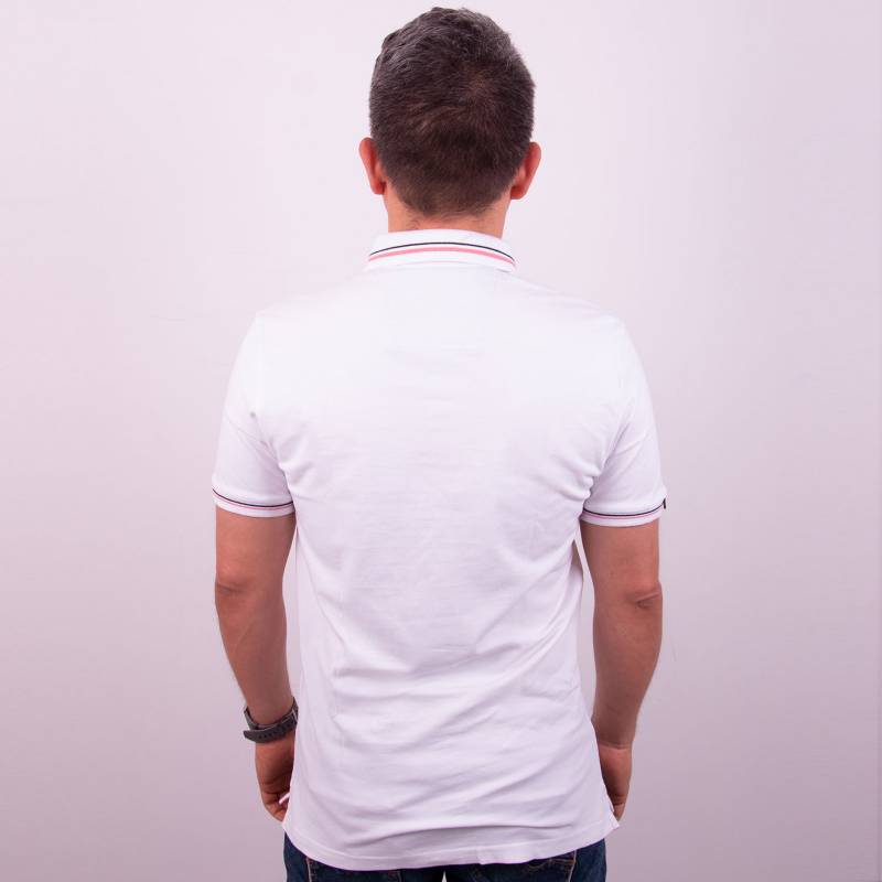 Camiseta cuello redondo Blanca hombre Apostol L Blanco