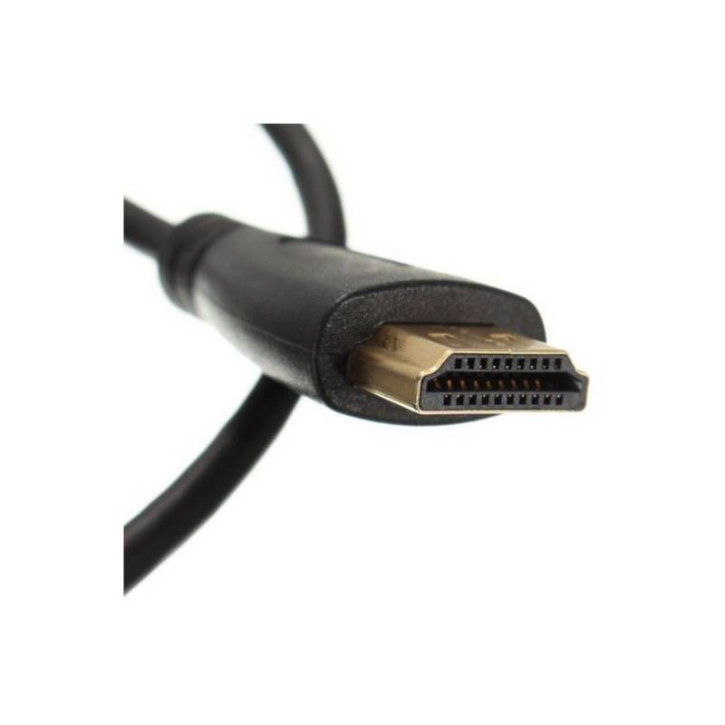 Cable hdmi corto 50 centimetros encauchetado v1.4 1080p GENERICO