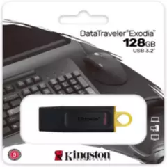 KINGSTON - MEMORIA USB 3.2 KINGSTON EXODIA DTX 128GB
