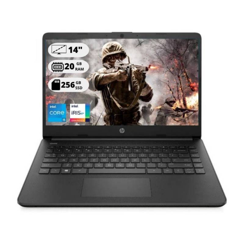 Portatil Hp 14 Pulgadas Dq2520la Core I5 1135g7 20gb 256 Gb Win 10 Prueba Hp 9963