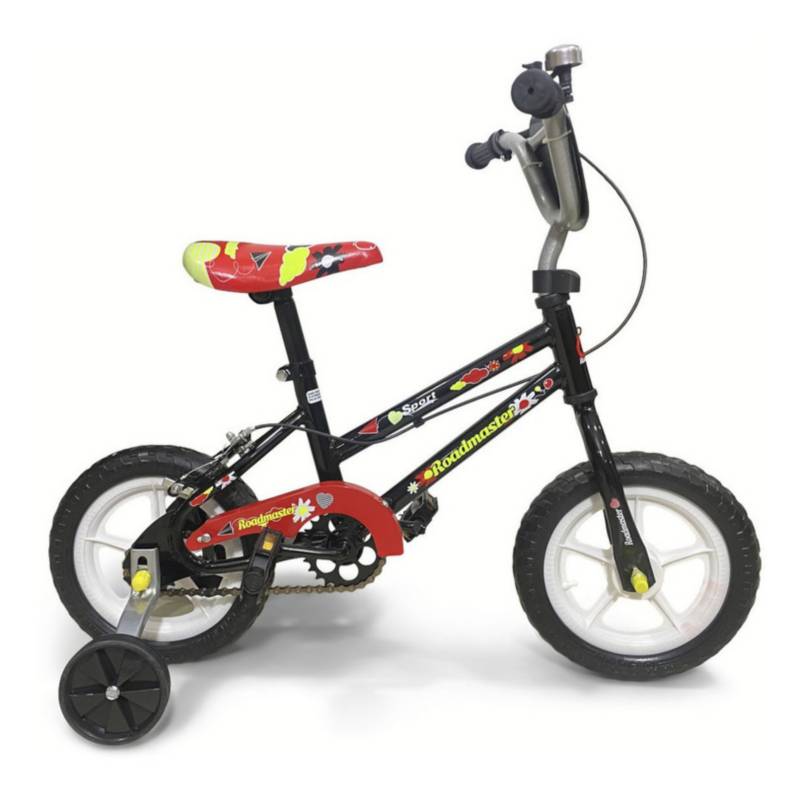 Bicicleta Infantil Roadmaster Fireman Pedales Niños 2-5 Años. ROADMASTER