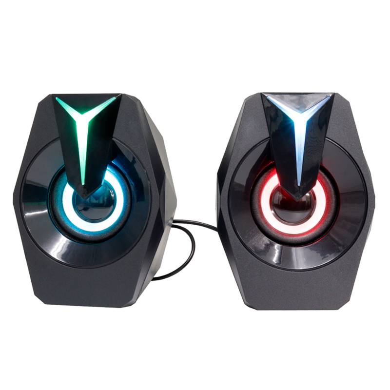 Parlantes Gamer 2.1 G3 Rgb Para Pc / Portátil, 11 Watts Rms