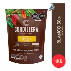 CORDILLERA - Cobertura Chocolate Blanco Cordillera 30