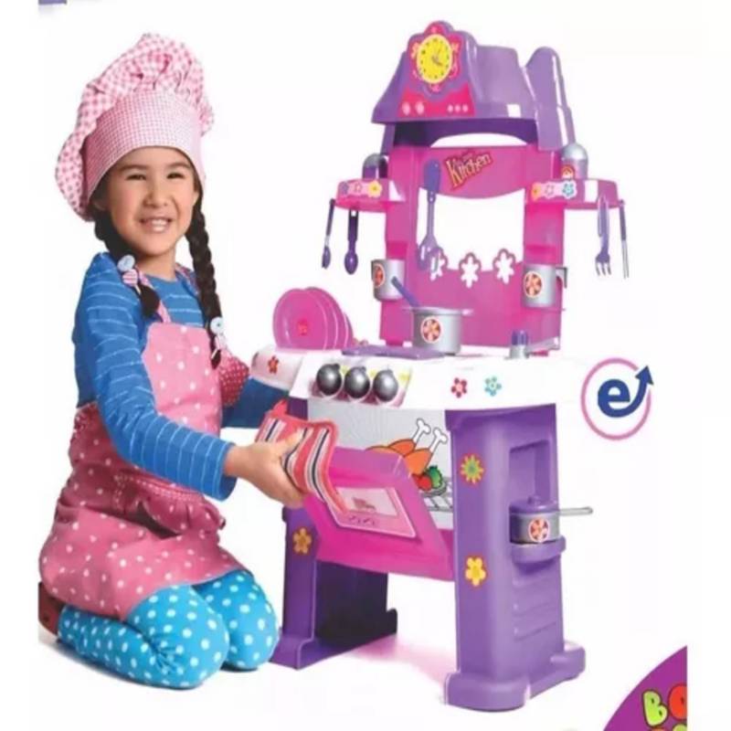 Cocina Infantil Niñas Luces Y Sonido GENERICO