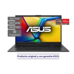 ASUS - Portatil Asus E1504FA-NJ474 Ryzen 5-7520U Ram 16GB SSD 512GB Pantalla 156FHD