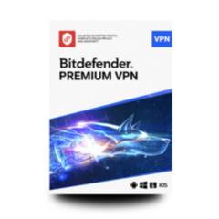 BITDEFENDER - Bitdefender Digital Premium Vpn Para 10 Dispositivos, 1 Año
