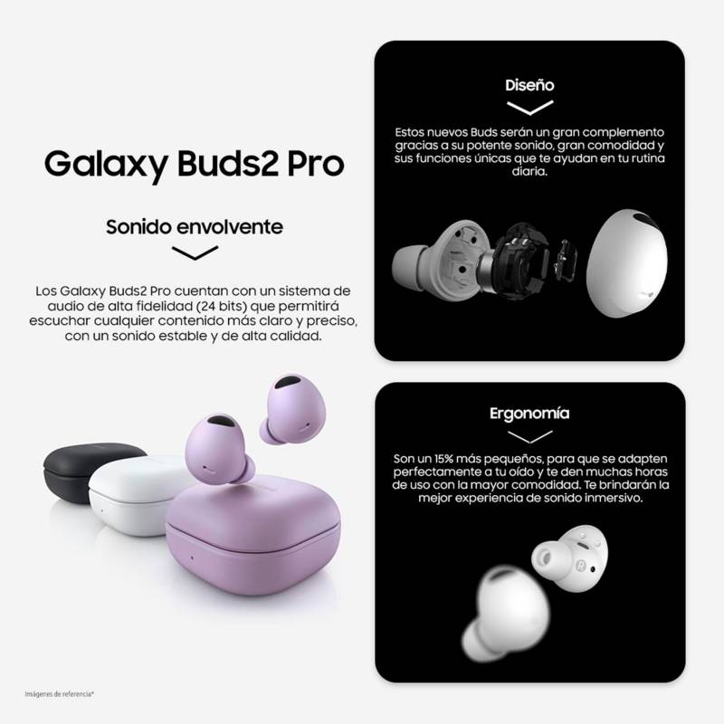 Audífonos Galaxy Buds 2 Pro negro