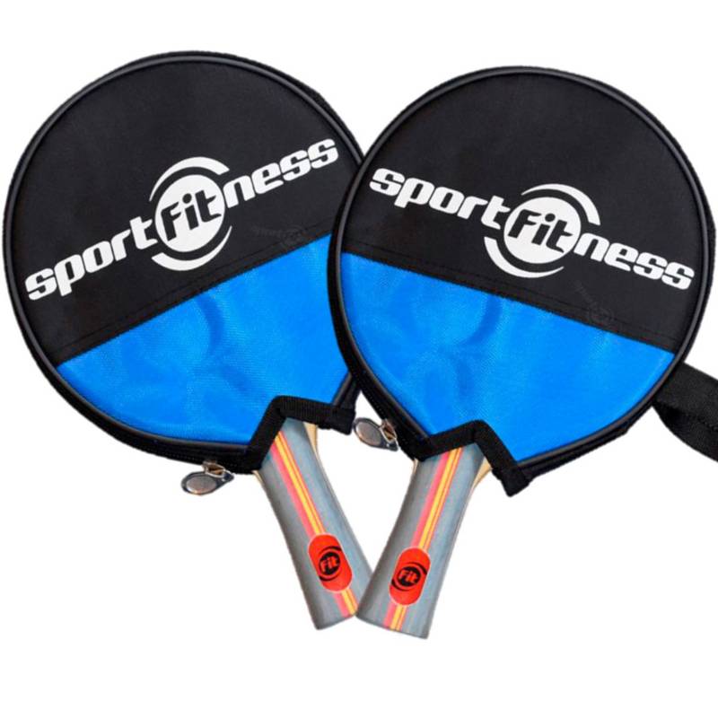 SPORT FITNESS - Raquetas Ping Pong Sport Fitness Con Estuche