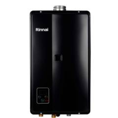 RINNAI - Calentador de paso agua 23 lts a gas propano- Rinnai- Negro