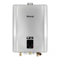 RINNAI - Calentador de paso agua 17 lts a gas propano- Rinnai- Gris