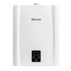RINNAI - Calentador de paso agua 17 lts a gas propano- Rinnai- Blanco