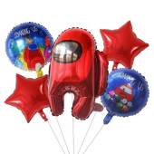 Kit Bouquet Globo Minecraft Feliz Cumpleaños World DAYOSHOP