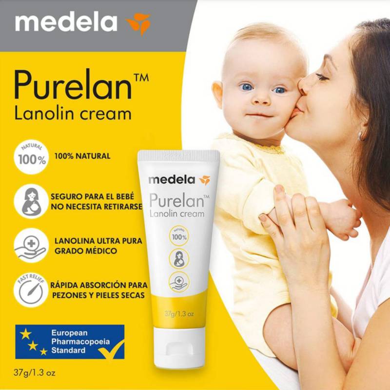 Medela Perú - La crema de lanolina PureLan 100 de Medela