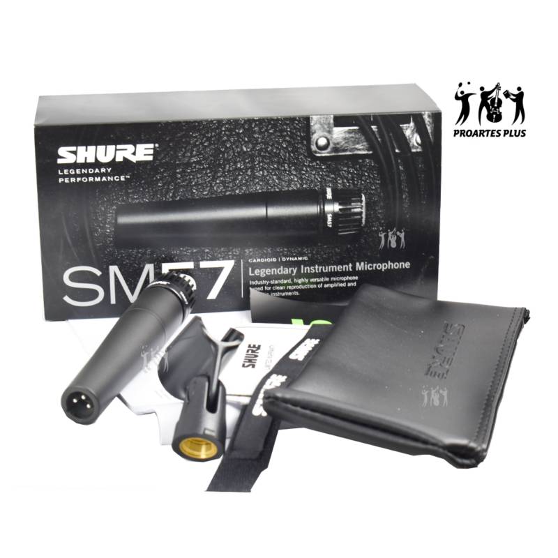Shure SM57 - Micrófono Dinámico Cardioide de Instrumento