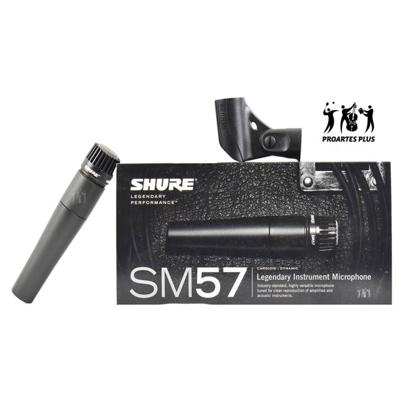 Shure SM57 - Micrófono Dinámico Cardioide de Instrumento