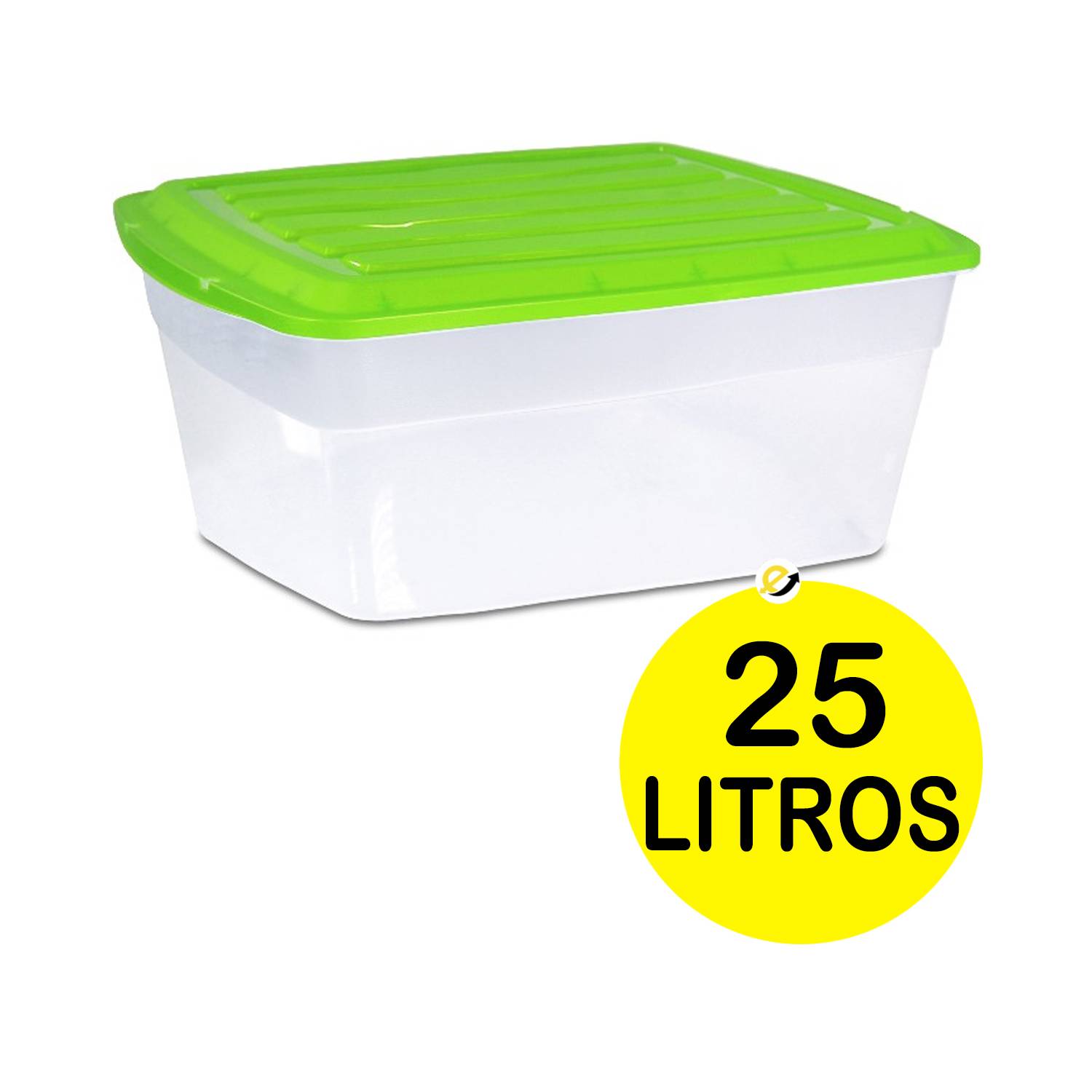 Caja Organizadora Con Ruedas 25 Litros