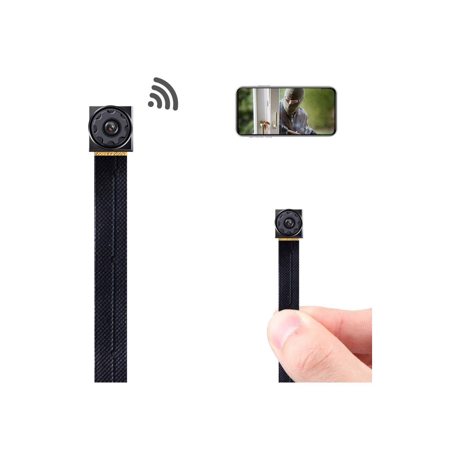 Mini Cámara 1080p Espia Wifi Inalambrico Seguridad Camuflada