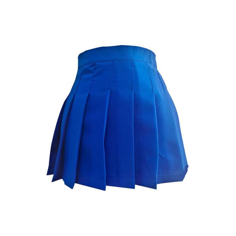 Falda plisada azul ROSIEGLAM falabella.com