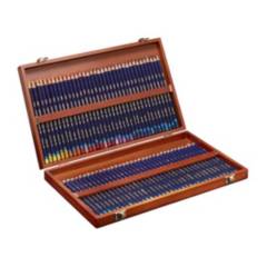 DERWENT - Caja de madera con 72 lápices Inktense