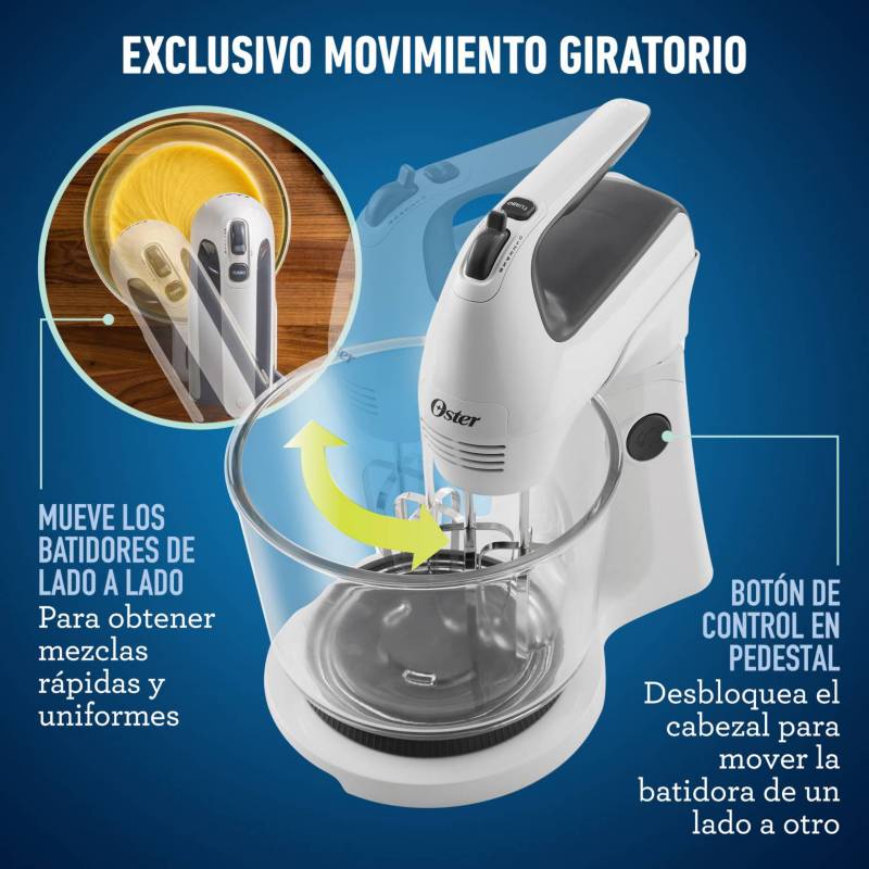 Oster - Batidora Manual y Pedestal 2601 comprar en tu tienda online  Buscalibre Estados Unidos