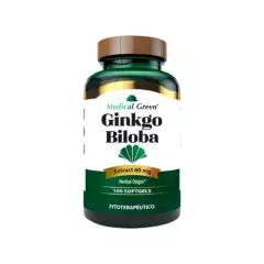 MEDICAL GREEN - Ginkgo Biloba 60mg 100 Capsulas