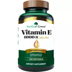 MEDICAL GREEN - Vitamina e 1000 iu x 100 softgels