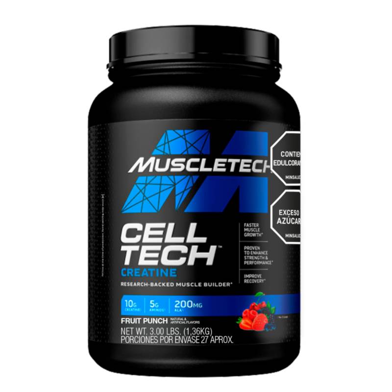 Cell Tech Creatine X 3 Lb Muscletech 0728