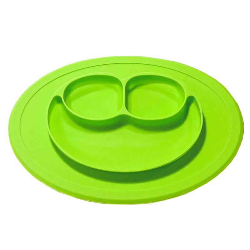  Linda's Essentials Placas de succión para platos para bebés y  niños pequeños, platos antideslizantes para bebés con placas de silicona de  succión para bebés y niños para no más desorden en