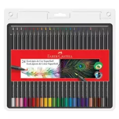 FABER CASTELL - Colores Supersoft X 24 Faber Castell