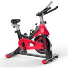 GYMAX - Bicicleta de Spinning Gymax Roja