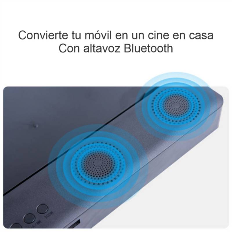 Amplificador de Pantalla para Teléfono Móvil con Altavoz Bluetooth