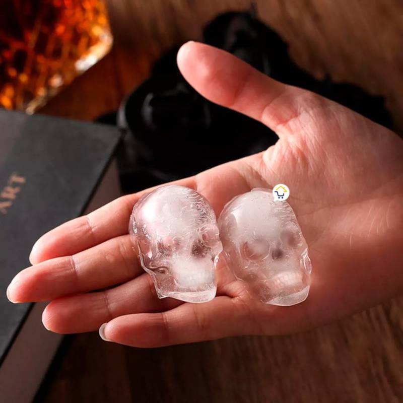 Molde de hielo Calavera 