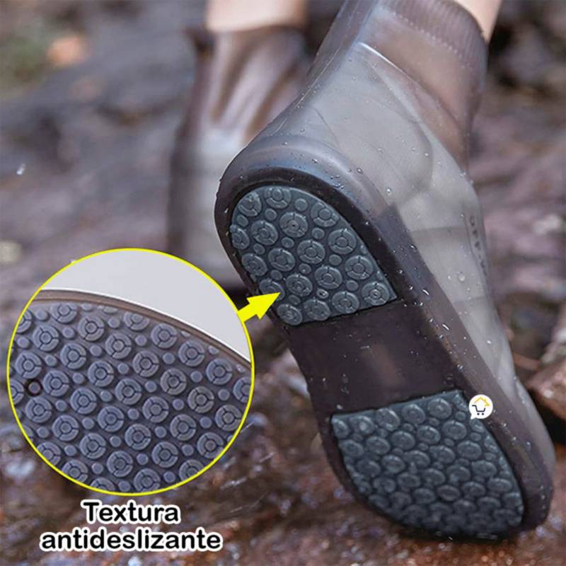 Protector Zapatos Cubre Lluvia Resistente Transparente GENERICO
