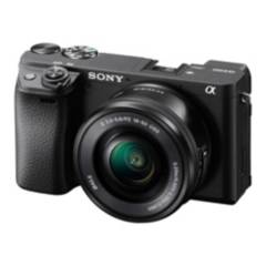 Camara Sony Alpha 6400 Kit lente 16-50 mm 24,2 MPX 4K