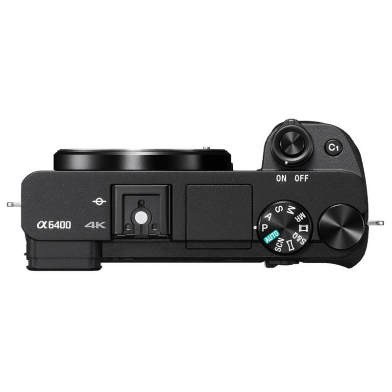 Cámara Alpha Semi Profesional Mirrorless Sony 6400L 16-50mm 24.2MP
