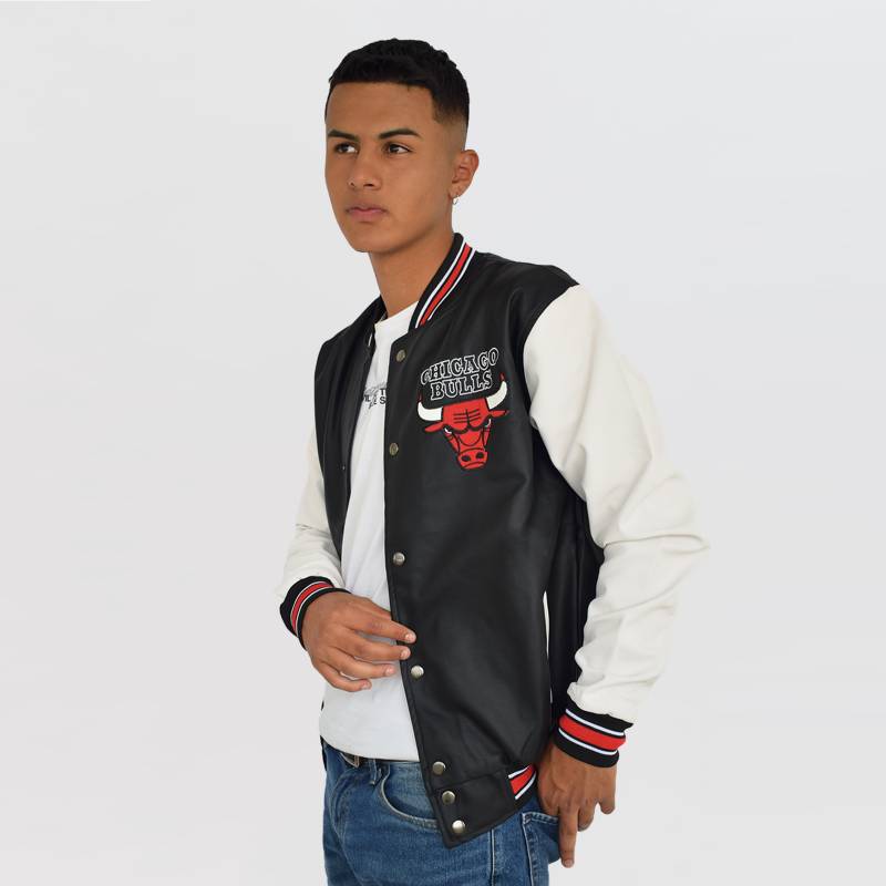 CHAQUETA HOMBRE BEISBOLERA BLANCA  Linio Colombia - GE063FA188UJ7LCO