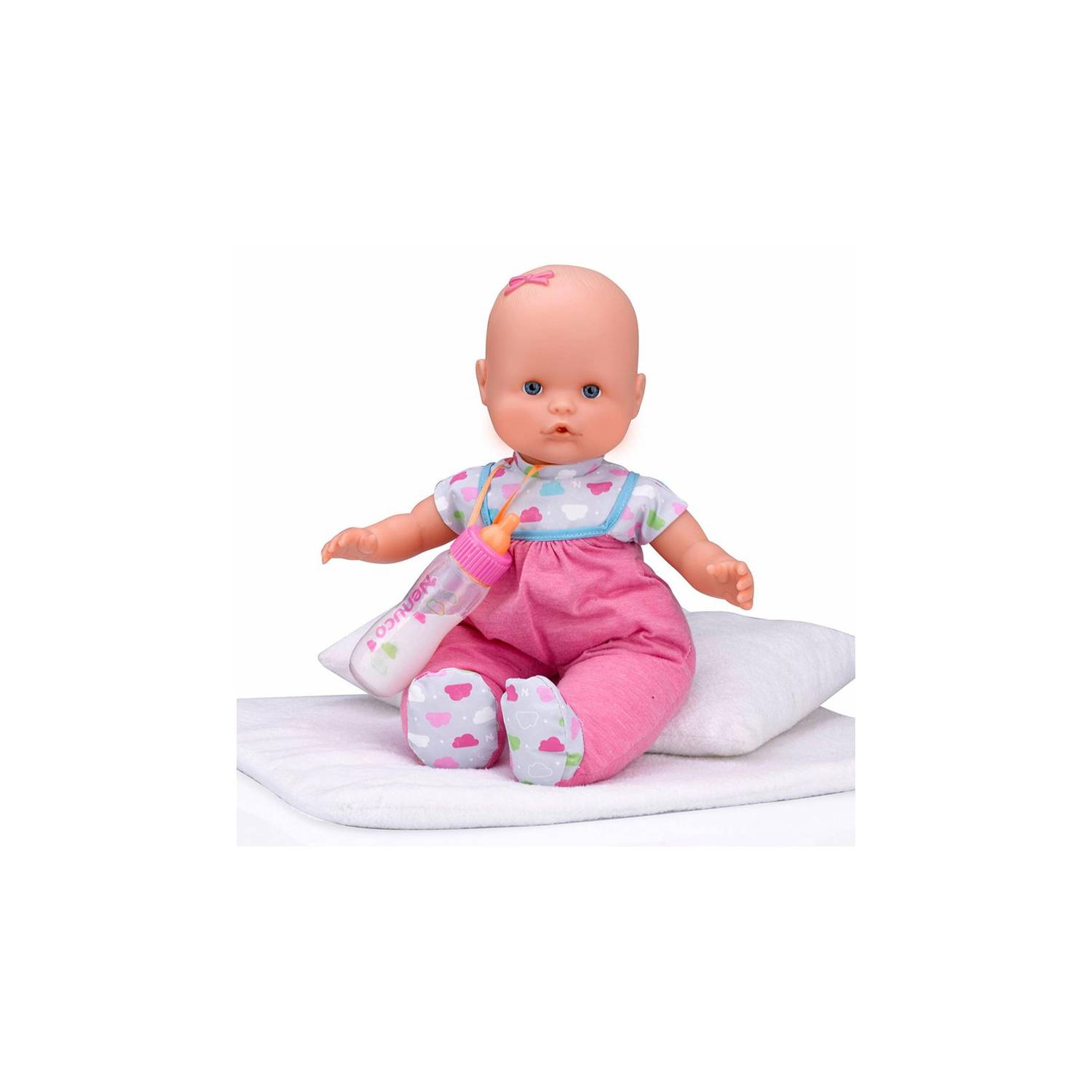  Nenuco - Biberón Mágico Rosa, Muñeco Bebé, para niños y