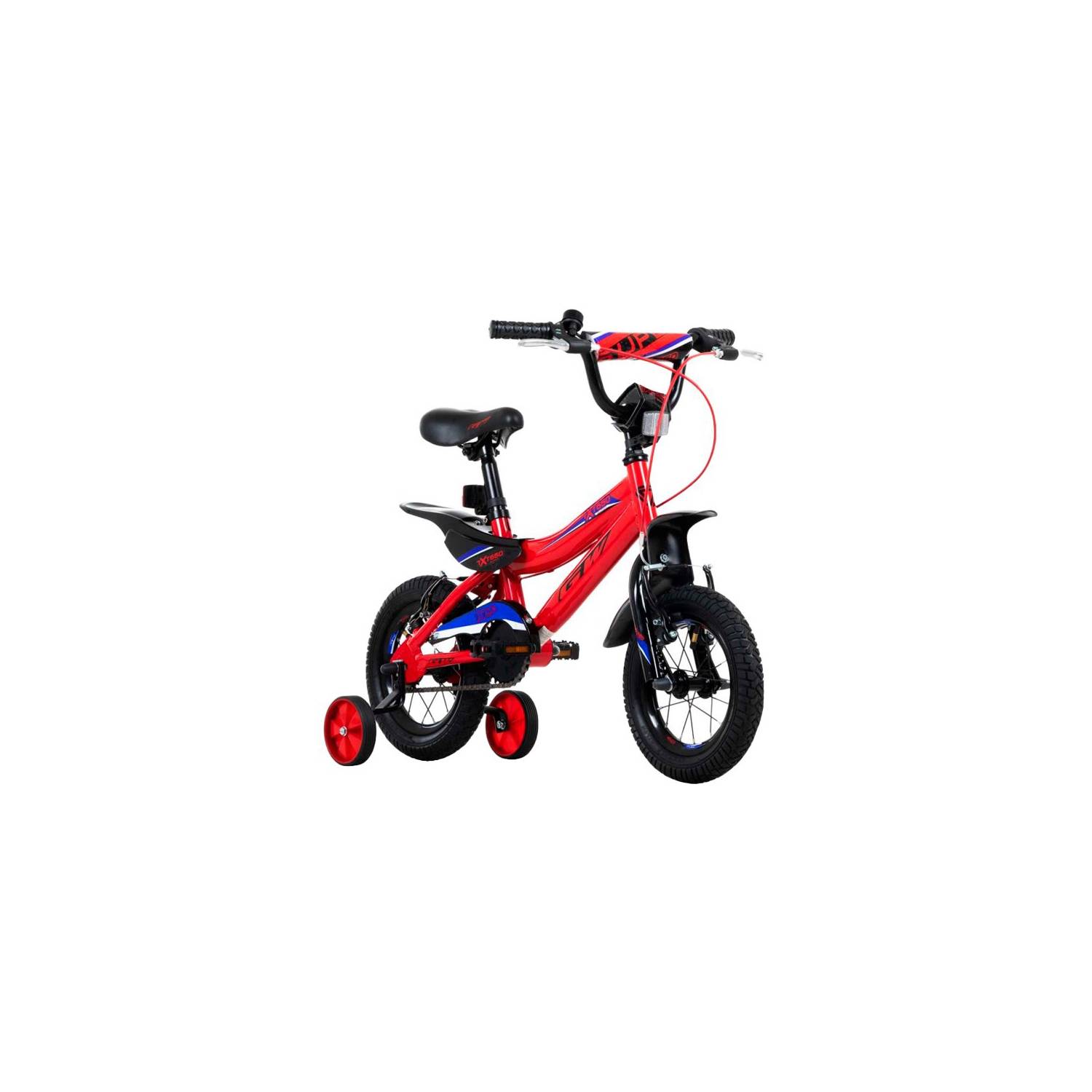 Bicicleta rin 12 gw extreme para niños de 2 a 4 años rojo GW