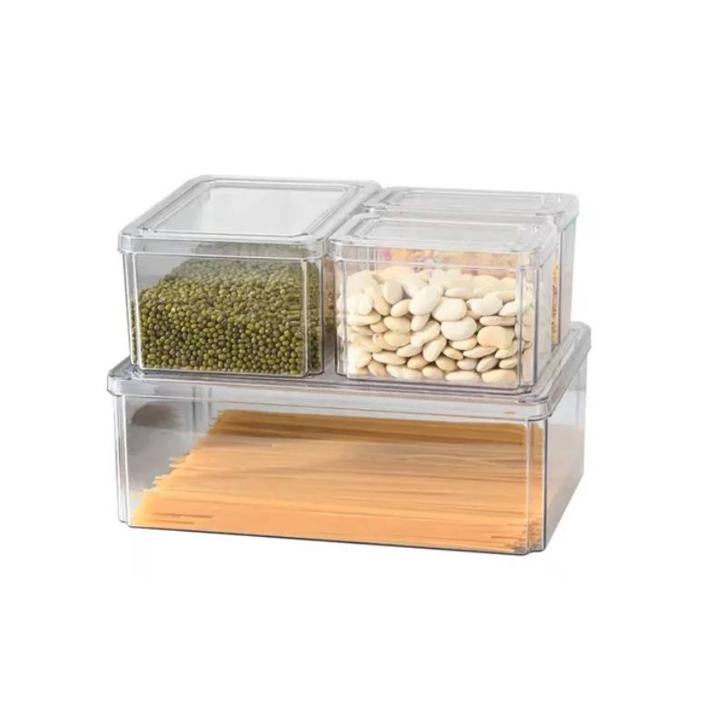 Organizador Nevera Cocina Set 7 Contenedores Con Tapa