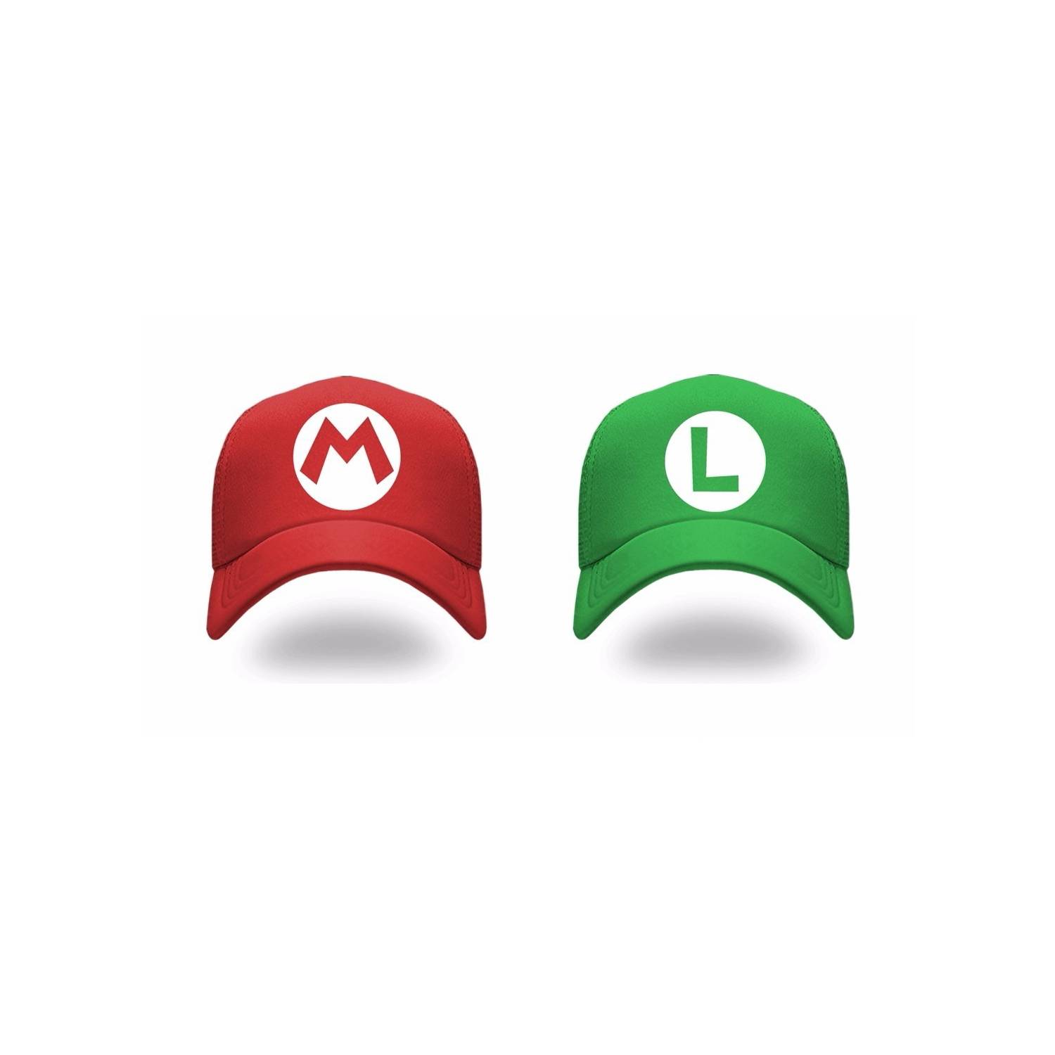 Gorras Mario Bros & Luigi para Adulto. GENERICO