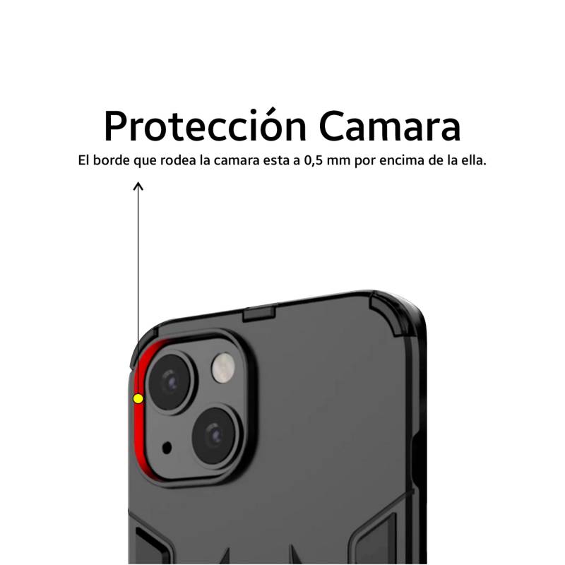 Protector de cámara Xiaomi Redmi Note 12 Pro 4G - Negro