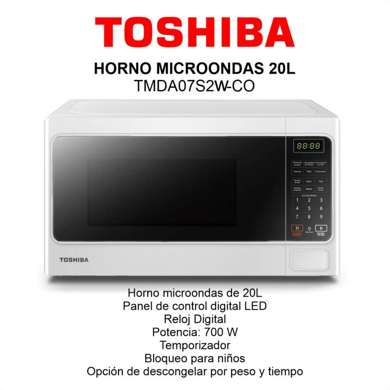 Horno Microondas KALLEY 0.7 K-MW07N Negro