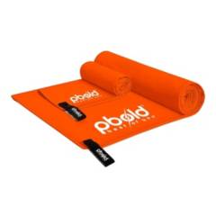 PBOLD - Kit Toalla Microfibra Pbold X2 Natacion Gym Piscina Naranja