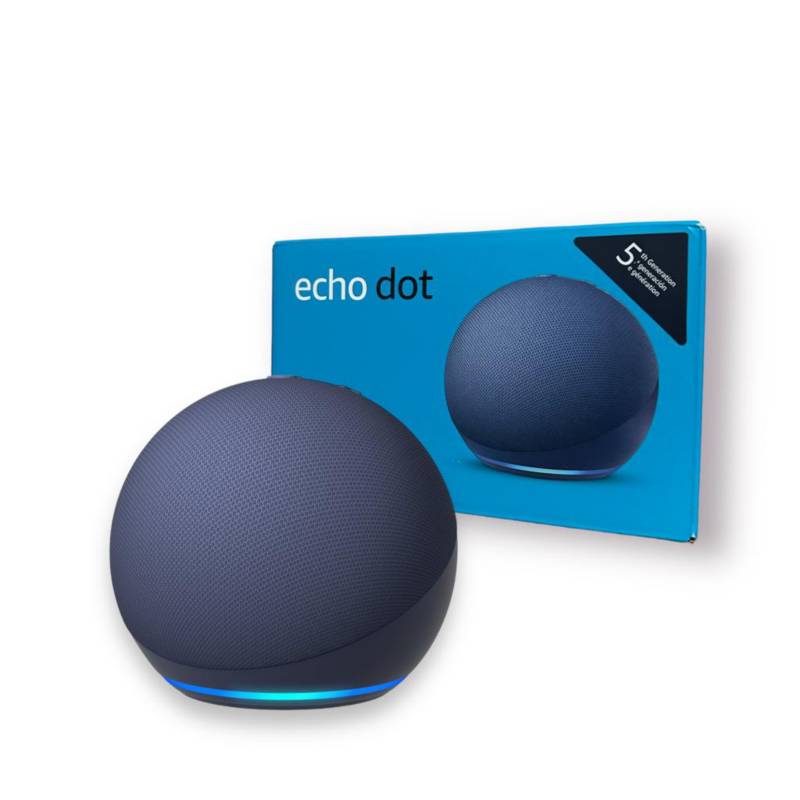 Echo Dot 5th Gen Con Alexa Última Versión Azul